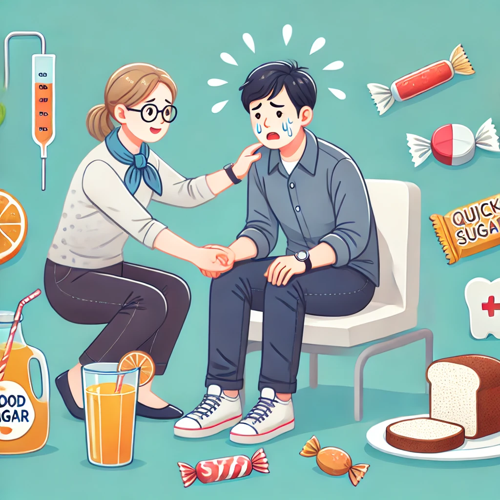 sukkersyge førstehjælp