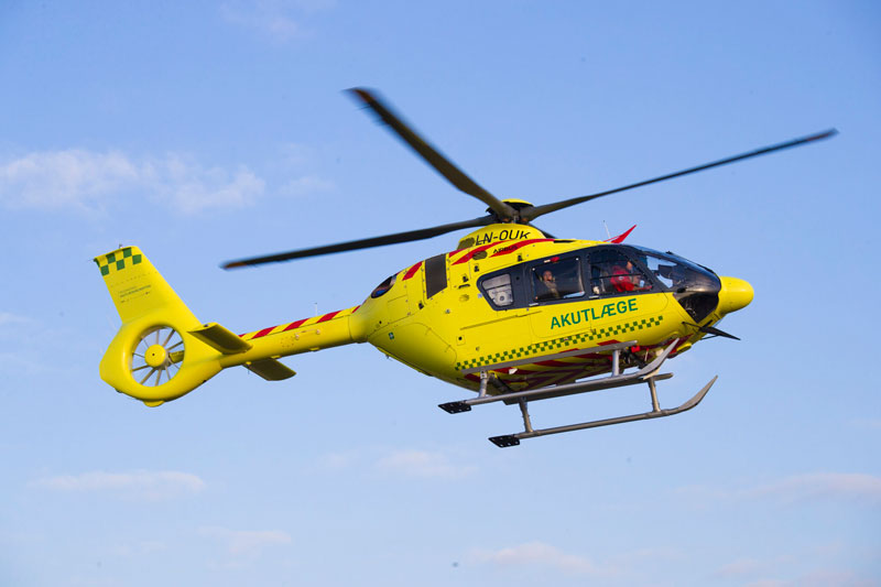 akutlægehelikopter